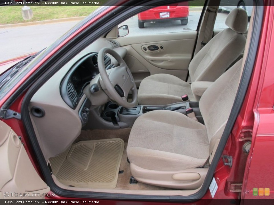 Medium Dark Prairie Tan Interior Photo for the 1999 Ford Contour SE #60853566