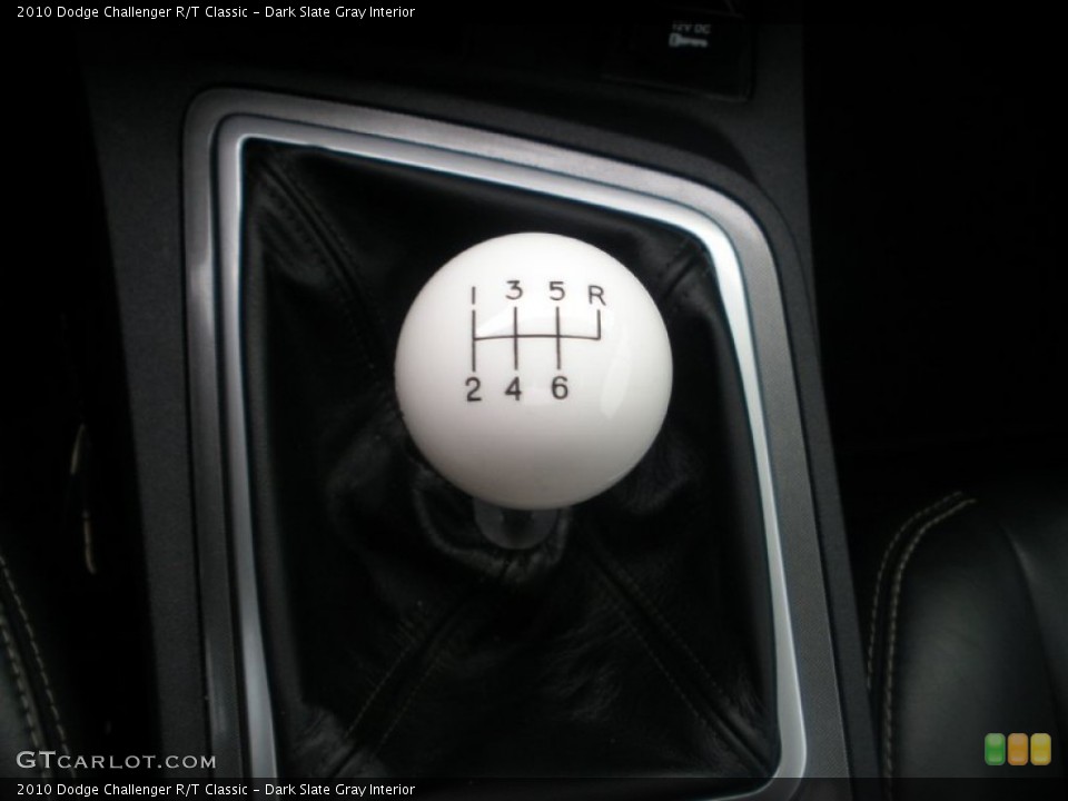Dark Slate Gray Interior Transmission for the 2010 Dodge Challenger R/T Classic #60854025
