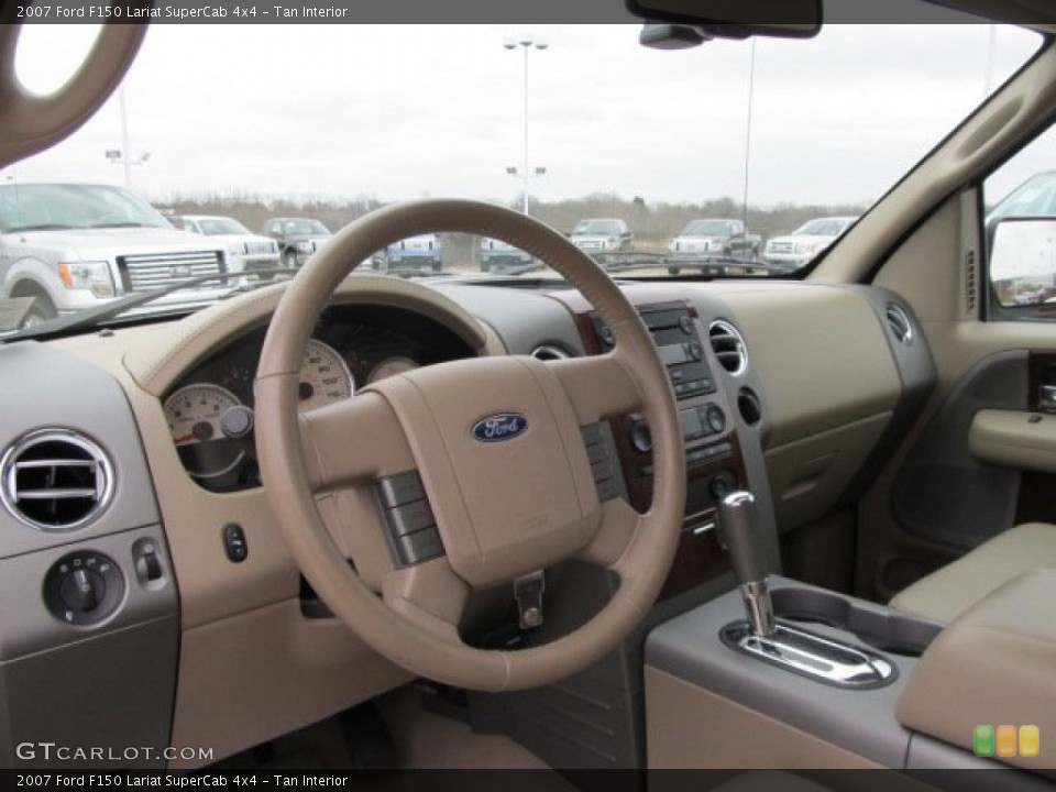 Tan Interior Photo for the 2007 Ford F150 Lariat SuperCab 4x4 #60854160