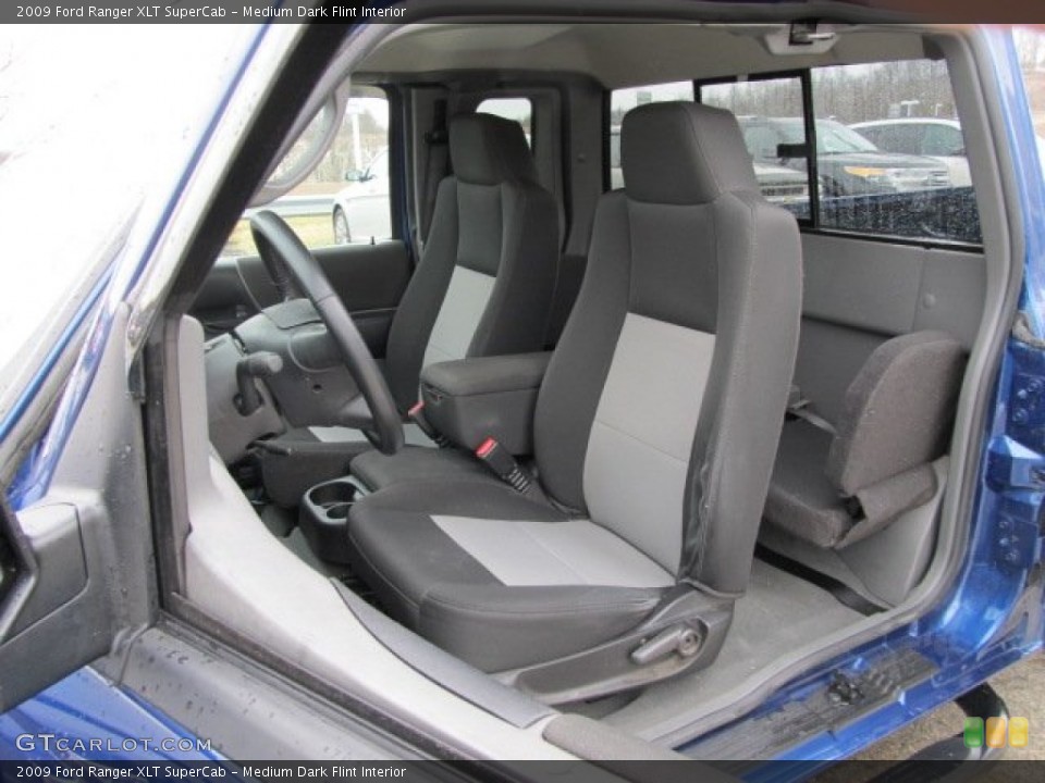 Medium Dark Flint Interior Photo for the 2009 Ford Ranger XLT SuperCab #60854356