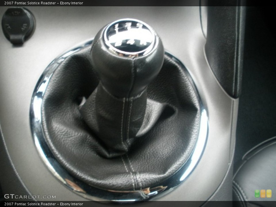 Ebony Interior Transmission for the 2007 Pontiac Solstice Roadster #60854490
