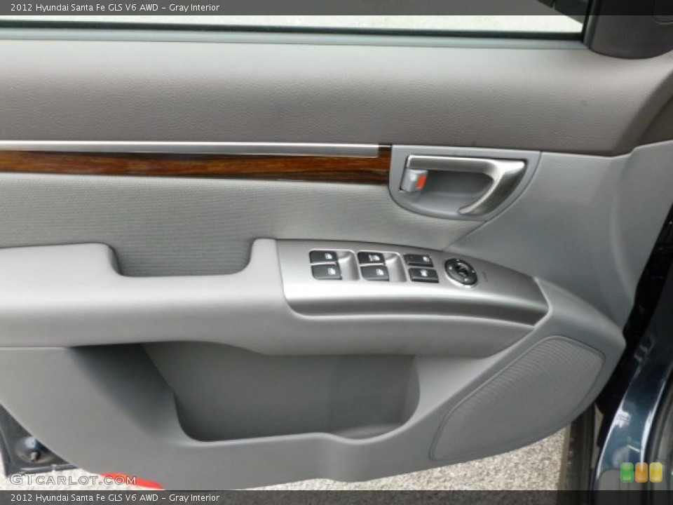 Gray Interior Door Panel for the 2012 Hyundai Santa Fe GLS V6 AWD #60855971