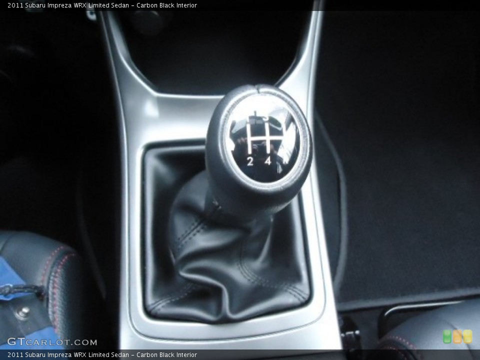 Carbon Black Interior Transmission for the 2011 Subaru Impreza WRX Limited Sedan #60858972