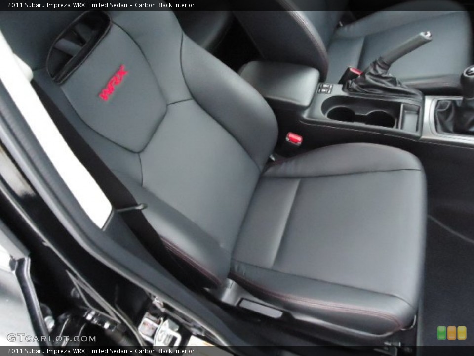 Carbon Black Interior Photo for the 2011 Subaru Impreza WRX Limited Sedan #60858990