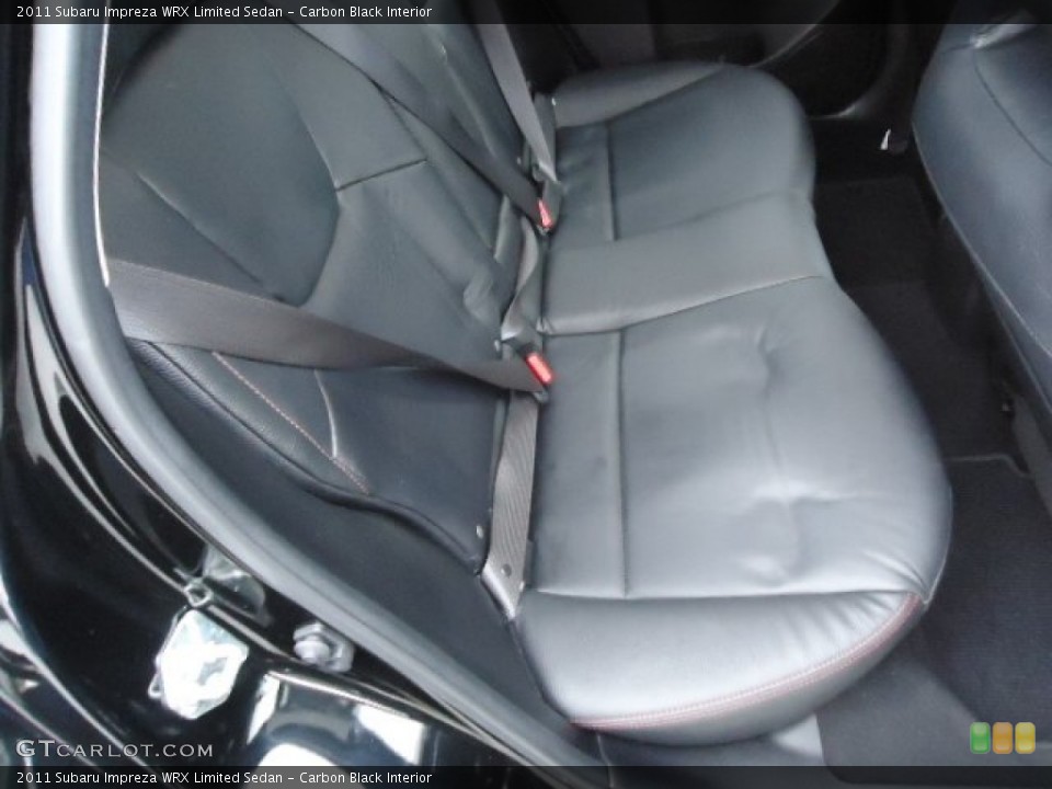 Carbon Black Interior Photo for the 2011 Subaru Impreza WRX Limited Sedan #60858999
