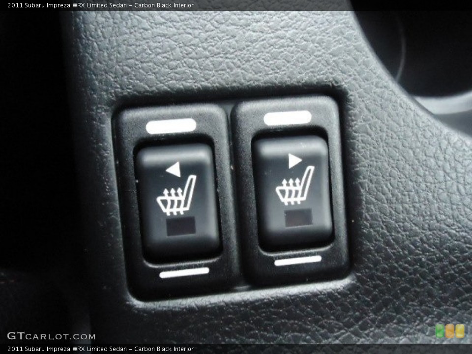 Carbon Black Interior Controls for the 2011 Subaru Impreza WRX Limited Sedan #60859134