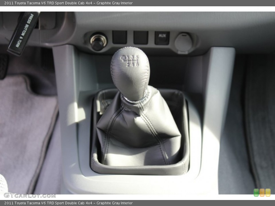 Graphite Gray Interior Transmission for the 2011 Toyota Tacoma V6 TRD Sport Double Cab 4x4 #60859929