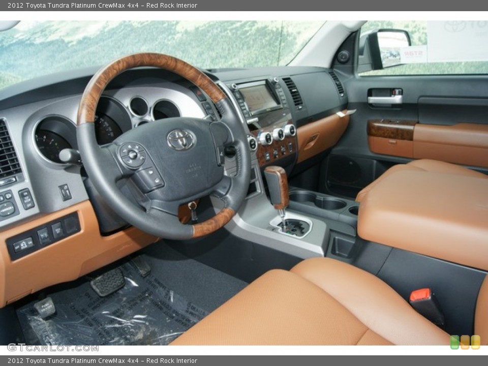Red Rock Interior Photo for the 2012 Toyota Tundra Platinum CrewMax 4x4 #60862233