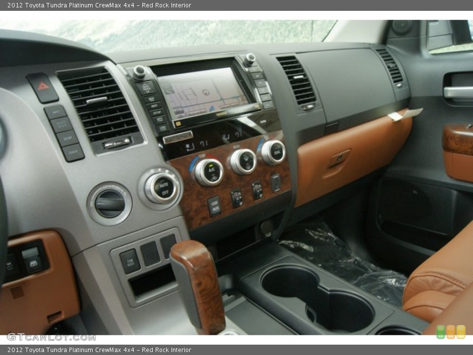 Red Rock Interior Dashboard for the 2012 Toyota Tundra Platinum CrewMax 4x4 #60862239