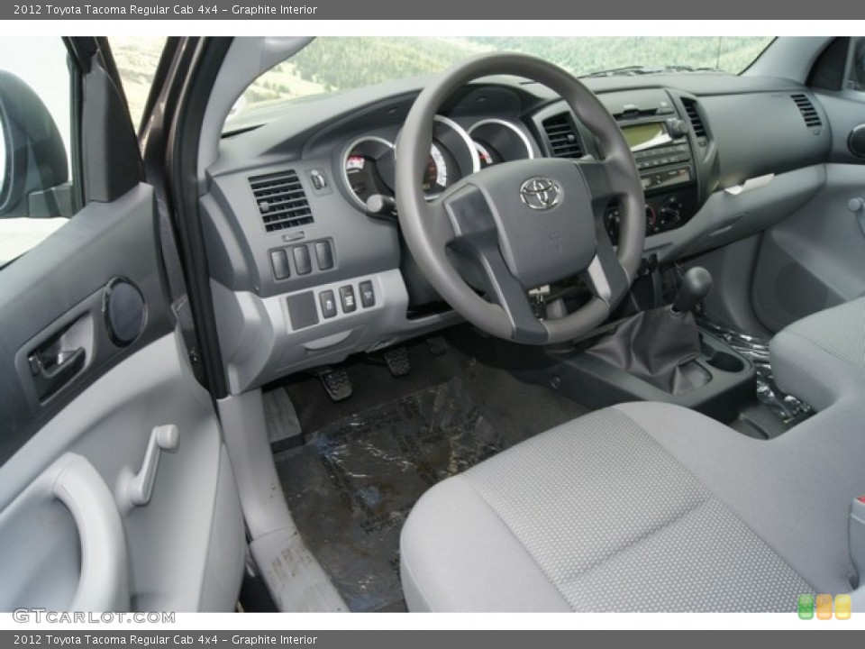 Graphite Interior Photo for the 2012 Toyota Tacoma Regular Cab 4x4 #60862536