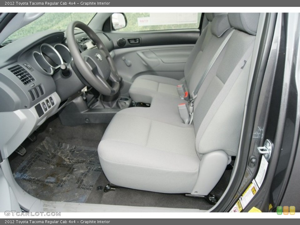 Graphite Interior Photo for the 2012 Toyota Tacoma Regular Cab 4x4 #60862545