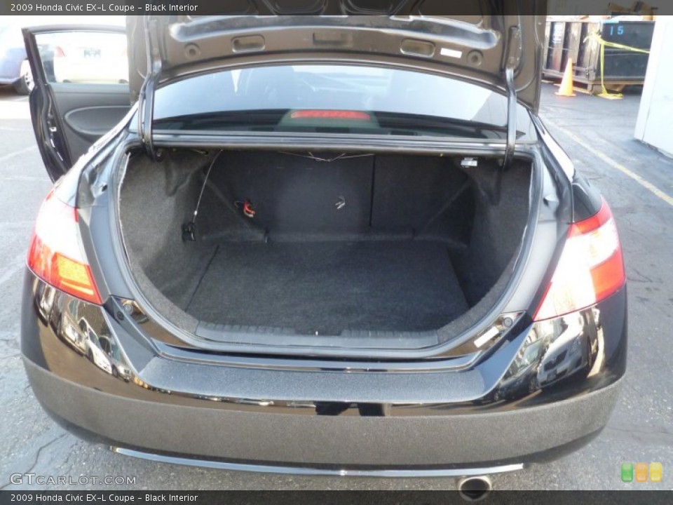 Black Interior Trunk for the 2009 Honda Civic EX-L Coupe #60862602