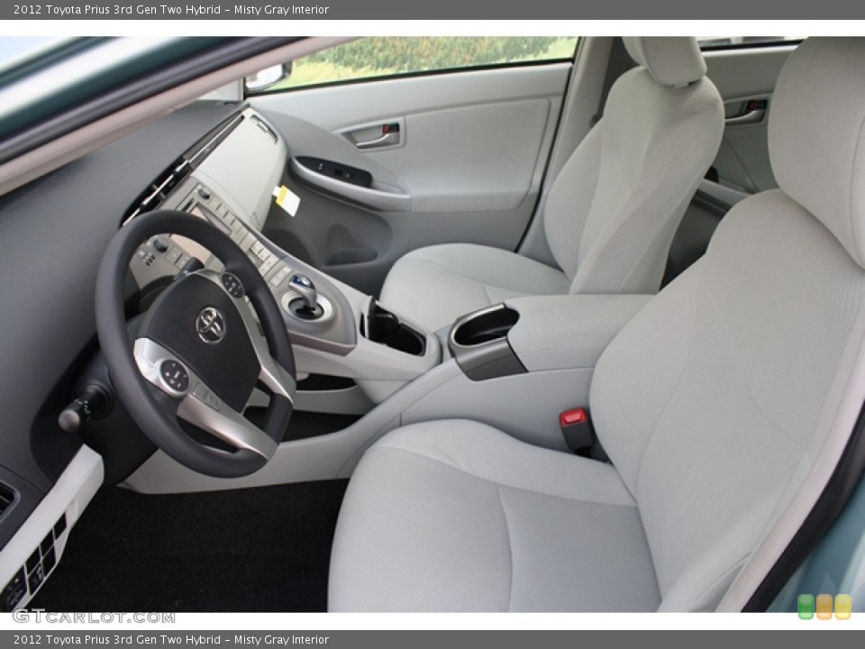 Misty Gray Interior Photo for the 2012 Toyota Prius 3rd Gen Two Hybrid #60863160