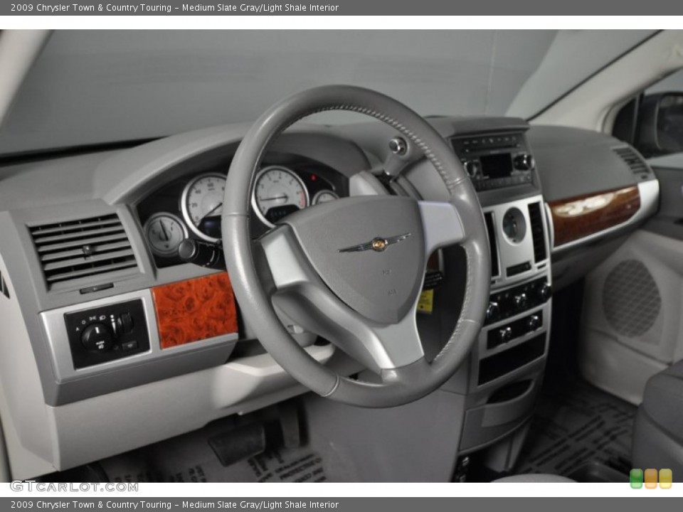 Medium Slate Gray/Light Shale Interior Dashboard for the 2009 Chrysler Town & Country Touring #60863334