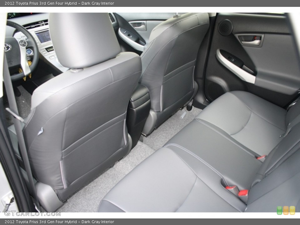 Dark Gray Interior Photo for the 2012 Toyota Prius 3rd Gen Four Hybrid #60863361