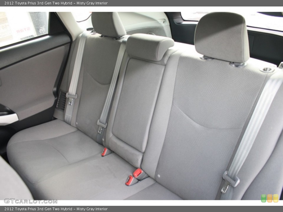 Misty Gray Interior Photo for the 2012 Toyota Prius 3rd Gen Two Hybrid #60863484