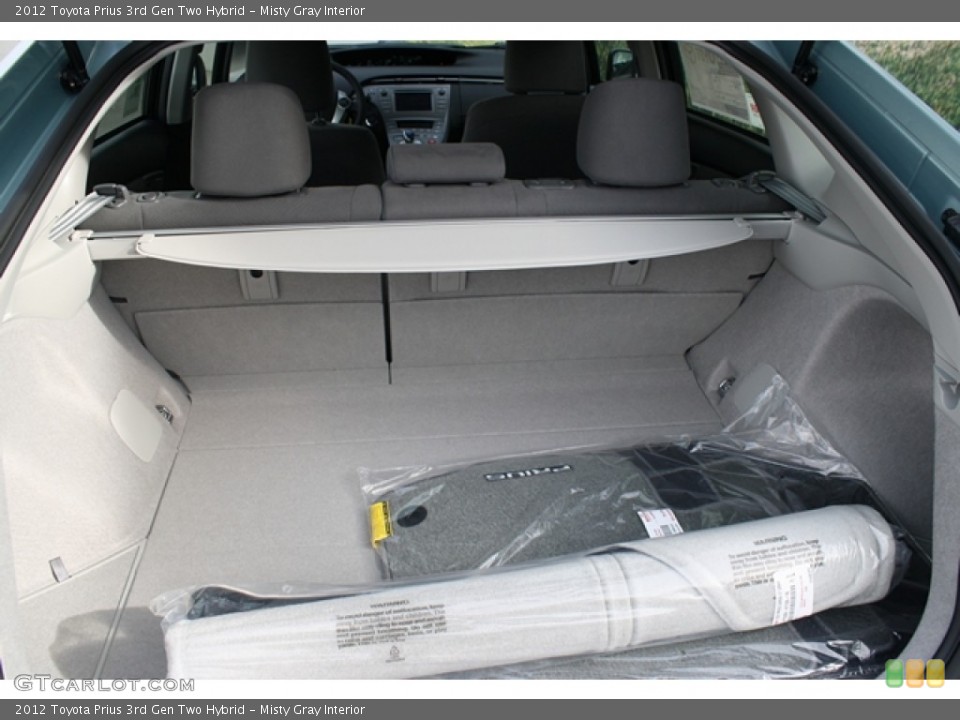 Misty Gray Interior Trunk for the 2012 Toyota Prius 3rd Gen Two Hybrid #60863541