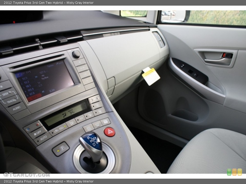 Misty Gray Interior Photo for the 2012 Toyota Prius 3rd Gen Two Hybrid #60863625