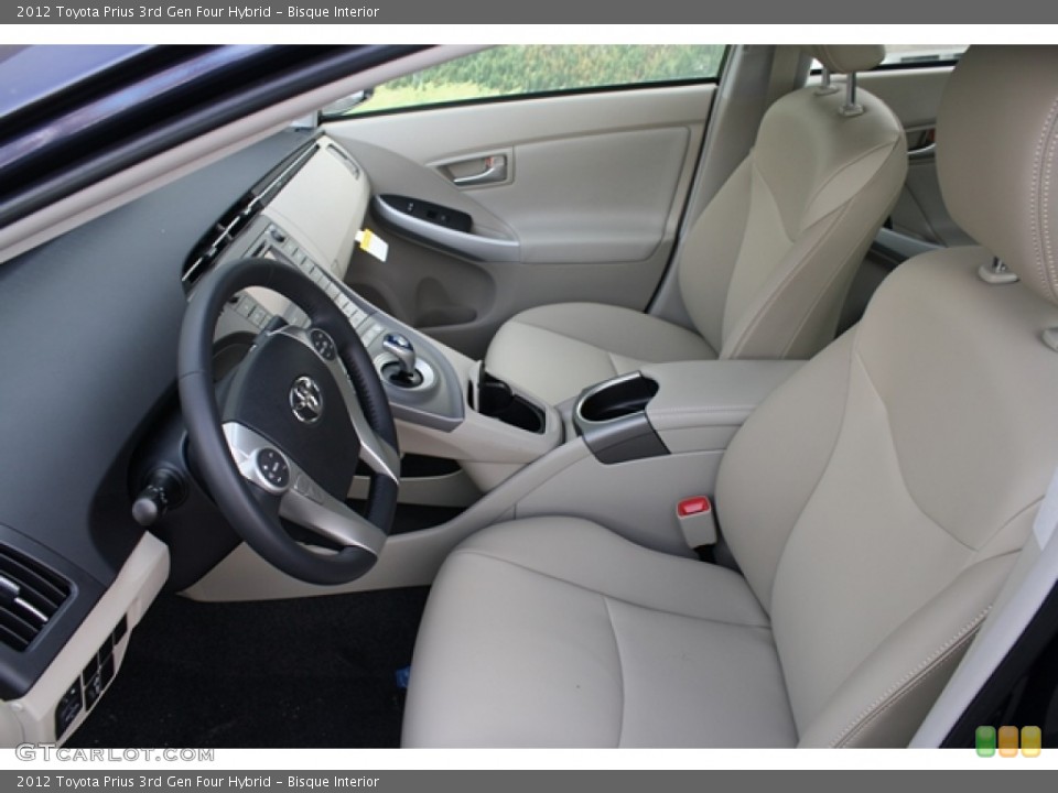 Bisque Interior Photo for the 2012 Toyota Prius 3rd Gen Four Hybrid #60863898