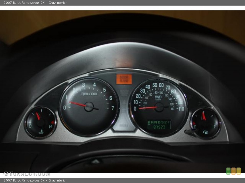 Gray Interior Gauges for the 2007 Buick Rendezvous CX #60866634