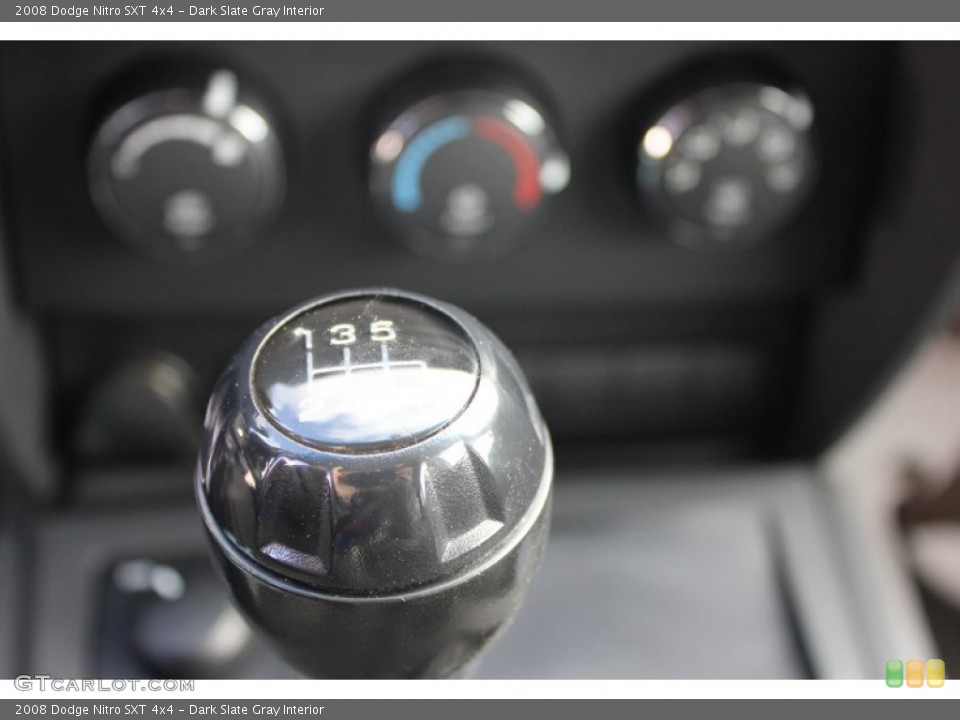 Dark Slate Gray Interior Transmission for the 2008 Dodge Nitro SXT 4x4 #60870485
