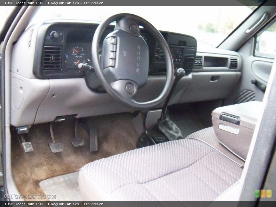 Tan 1996 Dodge Ram 1500 Interiors