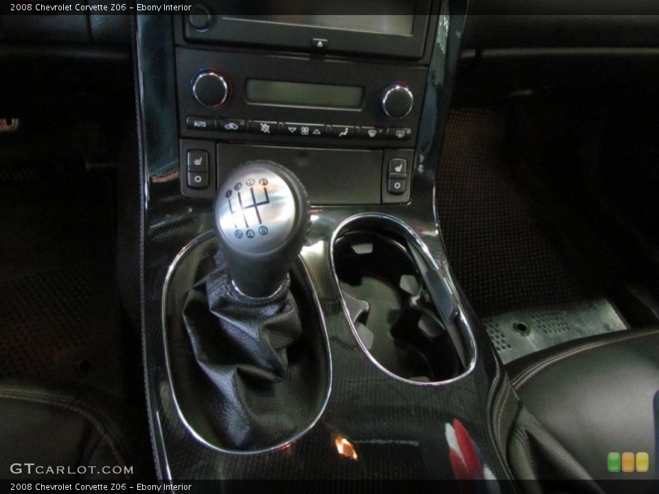 Ebony Interior Transmission for the 2008 Chevrolet Corvette Z06 #60873681