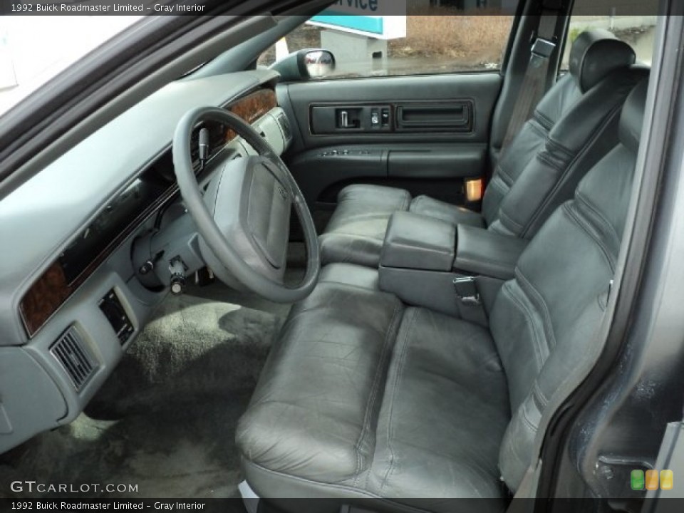 Gray Interior Photo for the 1992 Buick Roadmaster Limited #60873945