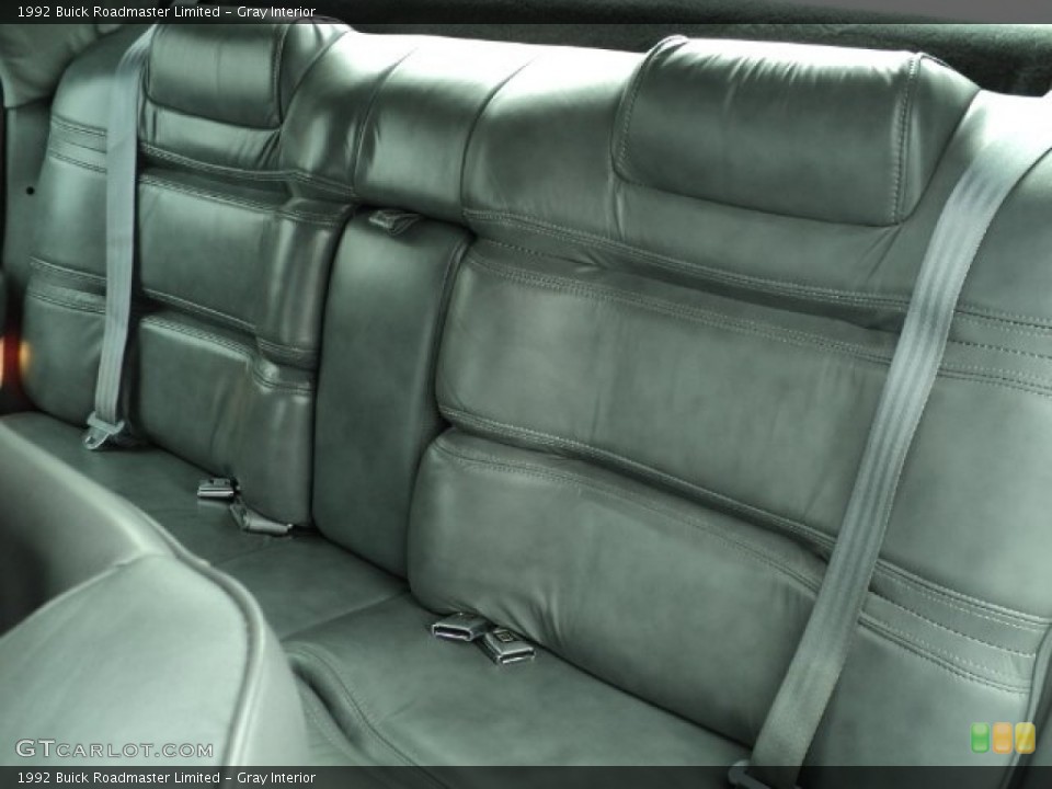 Gray Interior Rear Seat for the 1992 Buick Roadmaster Limited #60873984
