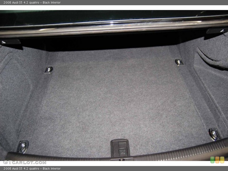 Black Interior Trunk for the 2008 Audi S5 4.2 quattro #60878803