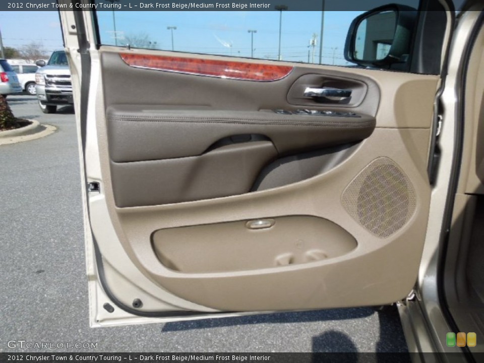 Dark Frost Beige/Medium Frost Beige Interior Door Panel for the 2012 Chrysler Town & Country Touring - L #60880794