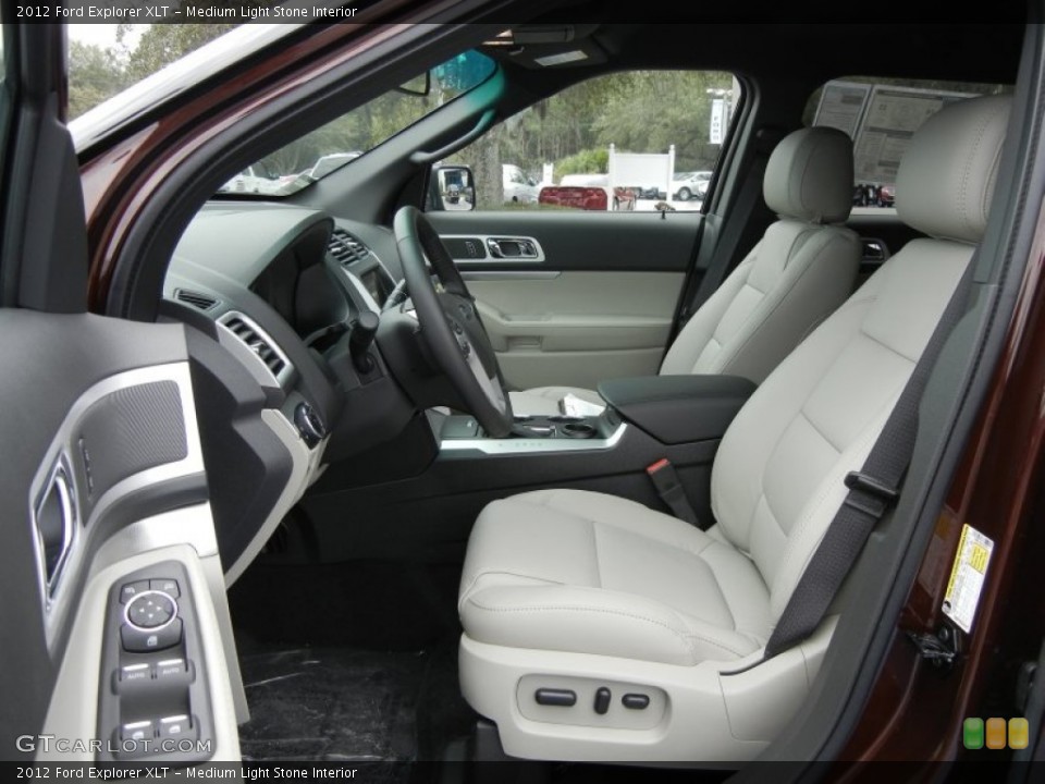 Medium Light Stone Interior Photo for the 2012 Ford Explorer XLT #60881841