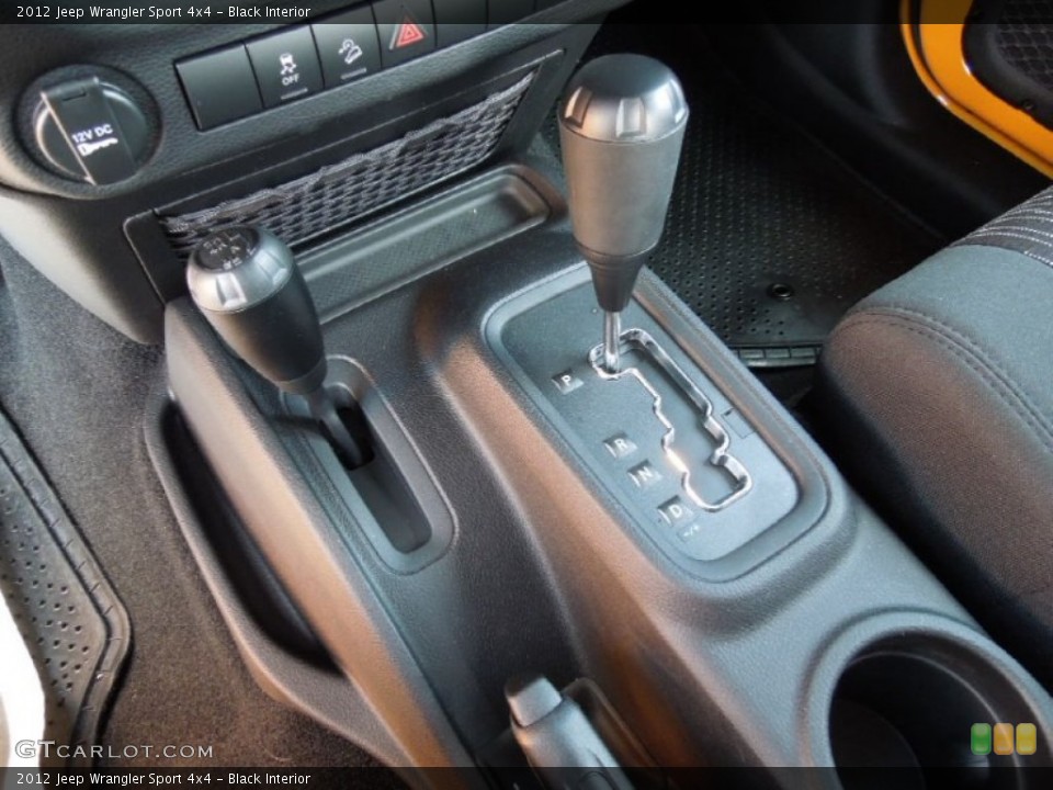 Black Interior Transmission for the 2012 Jeep Wrangler Sport 4x4 #60881985