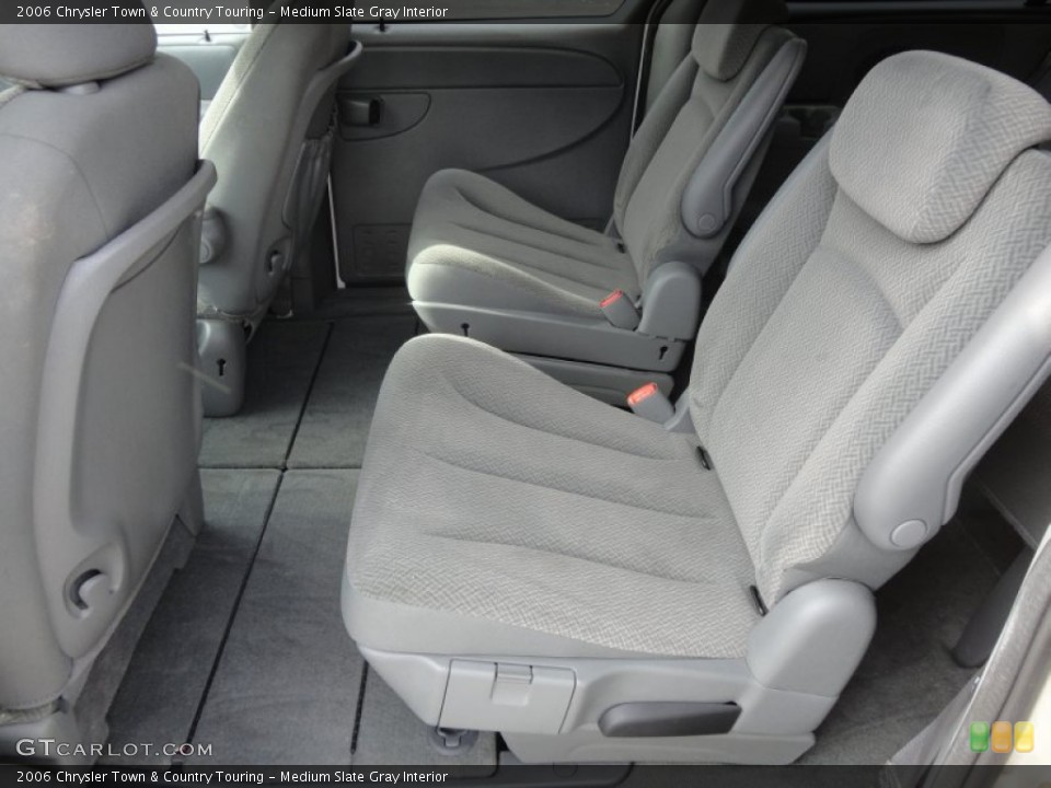 Medium Slate Gray Interior Rear Seat for the 2006 Chrysler Town & Country Touring #60883665