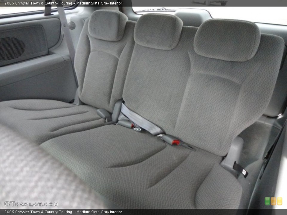 Medium Slate Gray Interior Rear Seat for the 2006 Chrysler Town & Country Touring #60883670
