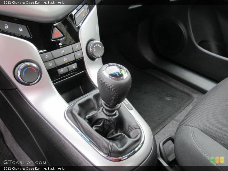 Jet Black Interior Transmission for the 2012 Chevrolet Cruze Eco #60884689