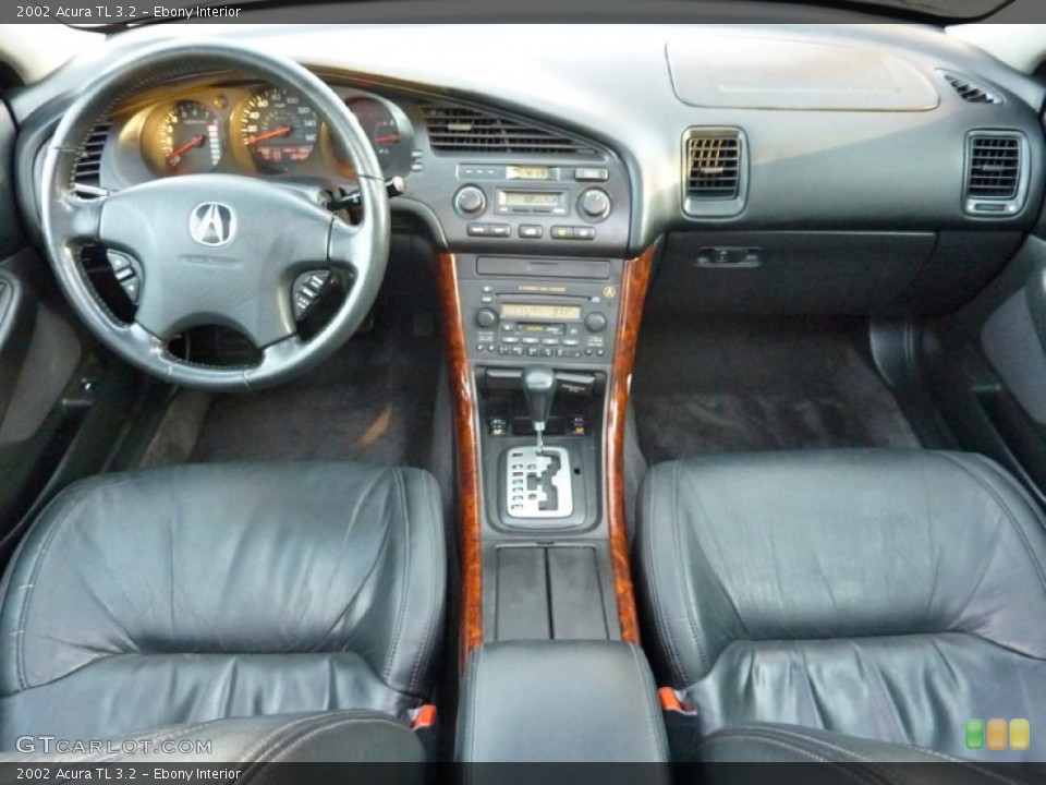 Ebony Interior Dashboard for the 2002 Acura TL 3.2 #60887770
