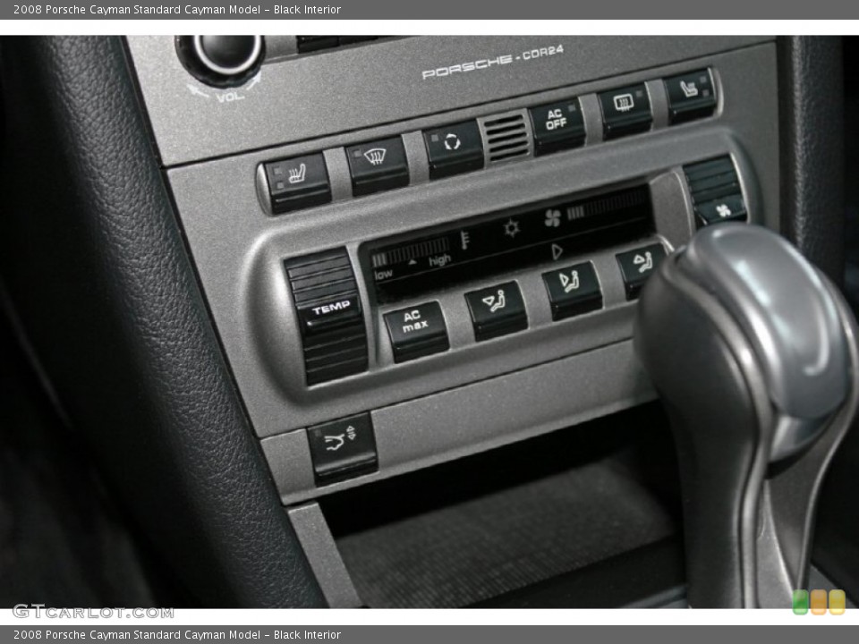 Black Interior Controls for the 2008 Porsche Cayman  #60888637