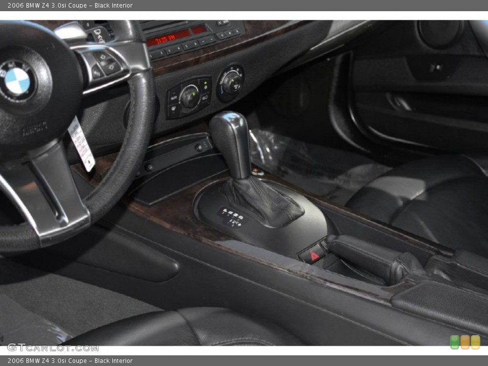 Black Interior Transmission for the 2006 BMW Z4 3.0si Coupe #60888880