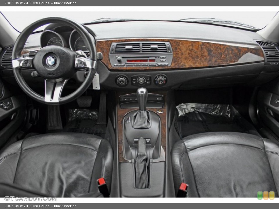 Black Interior Dashboard for the 2006 BMW Z4 3.0si Coupe #60889231