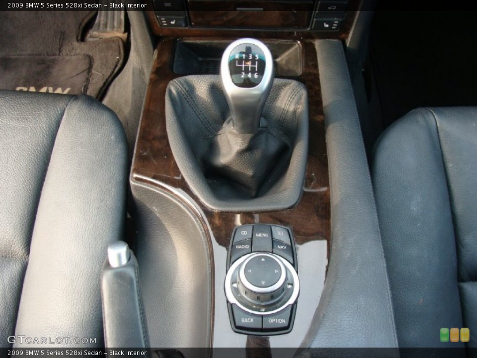 Black Interior Transmission for the 2009 BMW 5 Series 528xi Sedan #60890014