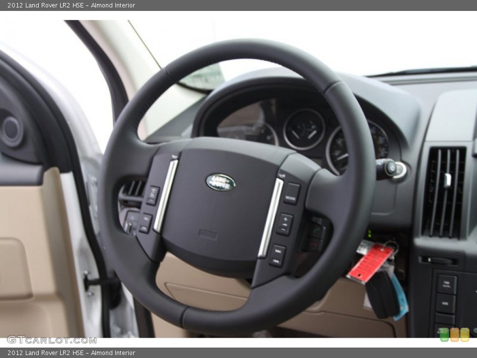 Almond Interior Steering Wheel for the 2012 Land Rover LR2 HSE #60893190