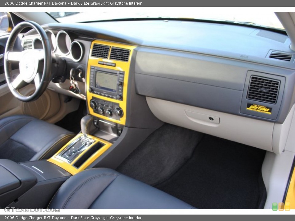 Dark Slate Gray/Light Graystone Interior Dashboard for the 2006 Dodge Charger R/T Daytona #60894262
