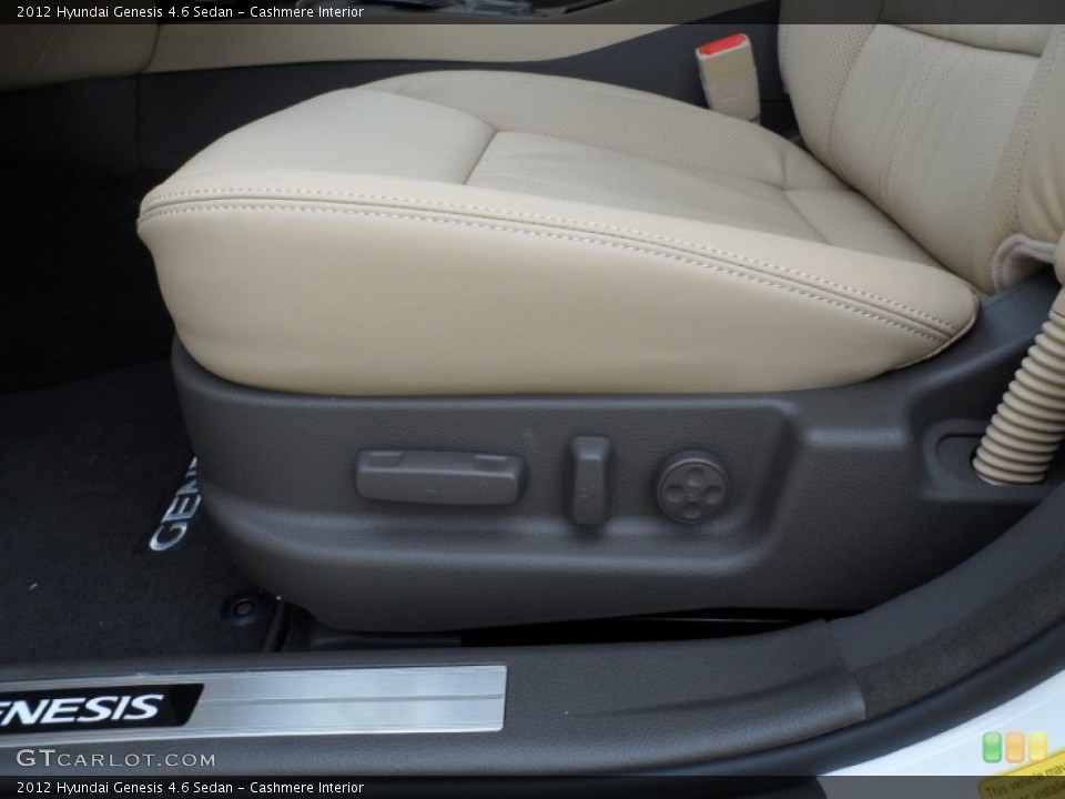 Cashmere Interior Controls for the 2012 Hyundai Genesis 4.6 Sedan #60895228