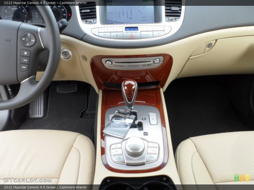 Cashmere Interior Controls for the 2012 Hyundai Genesis 4.6 Sedan #60895258