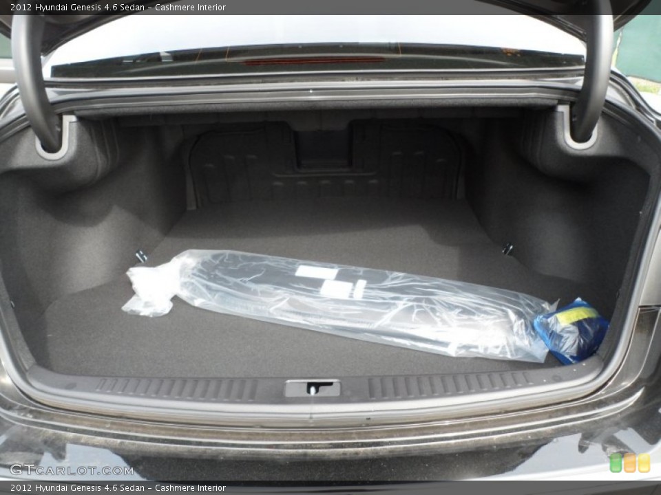 Cashmere Interior Trunk for the 2012 Hyundai Genesis 4.6 Sedan #60895491