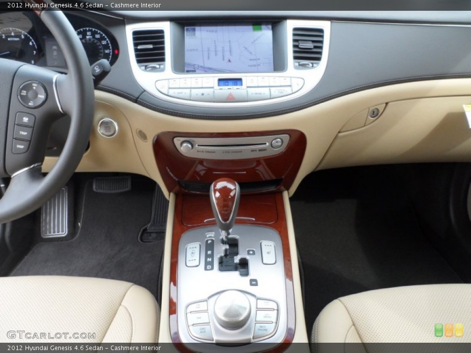 Cashmere Interior Controls for the 2012 Hyundai Genesis 4.6 Sedan #60895588