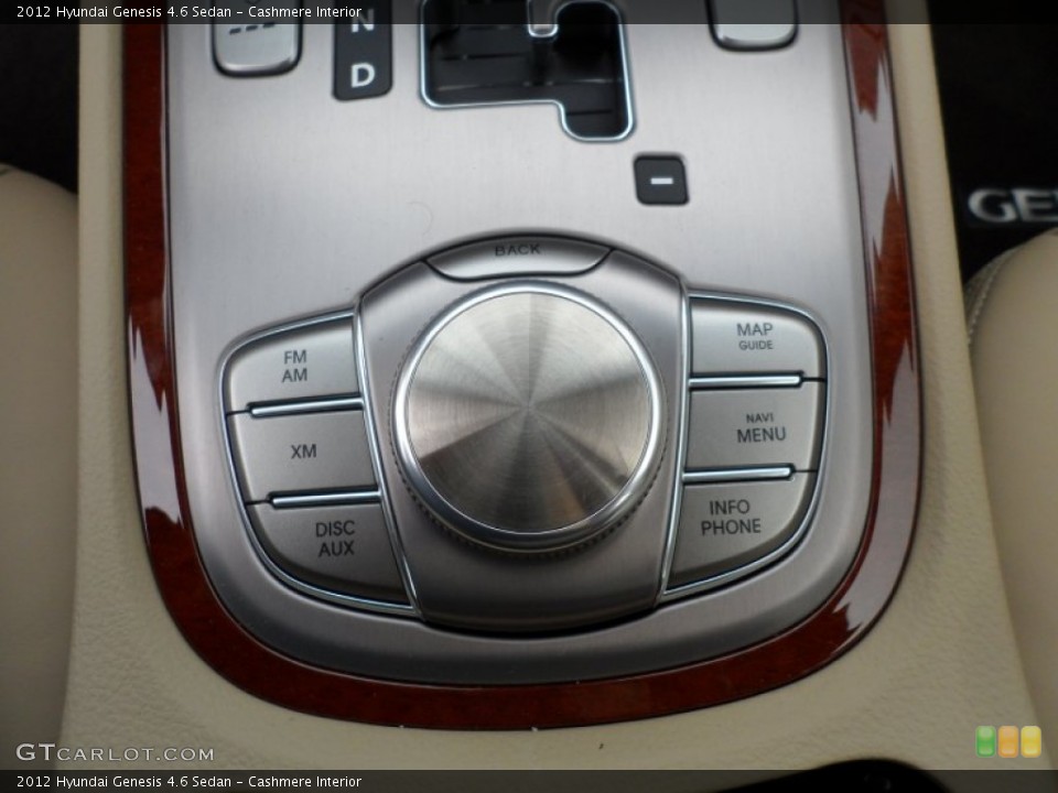 Cashmere Interior Controls for the 2012 Hyundai Genesis 4.6 Sedan #60895642