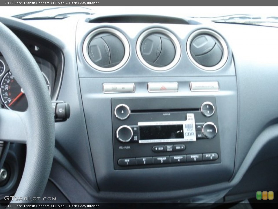 Dark Grey Interior Controls for the 2012 Ford Transit Connect XLT Van #60897217