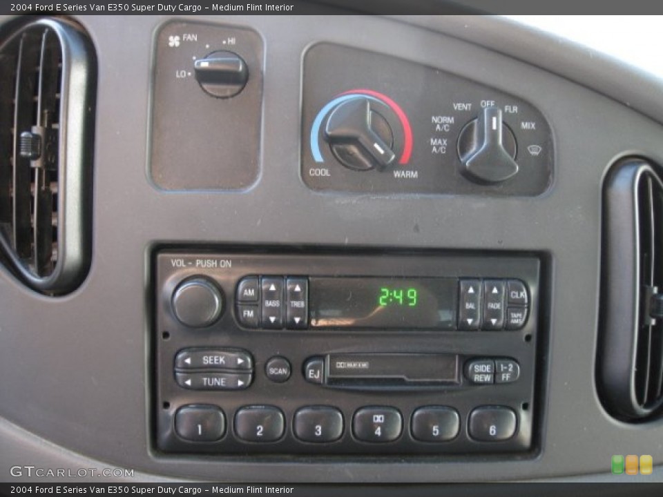 Medium Flint Interior Controls for the 2004 Ford E Series Van E350 Super Duty Cargo #60898513